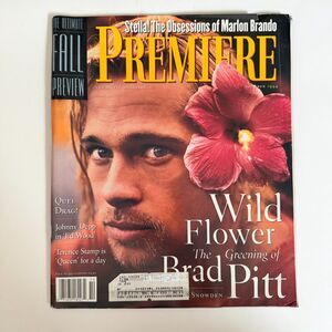 Premiere Magazine Oct 1994 Brad Pitt Cover Pulp Fiction Ads 90s Film